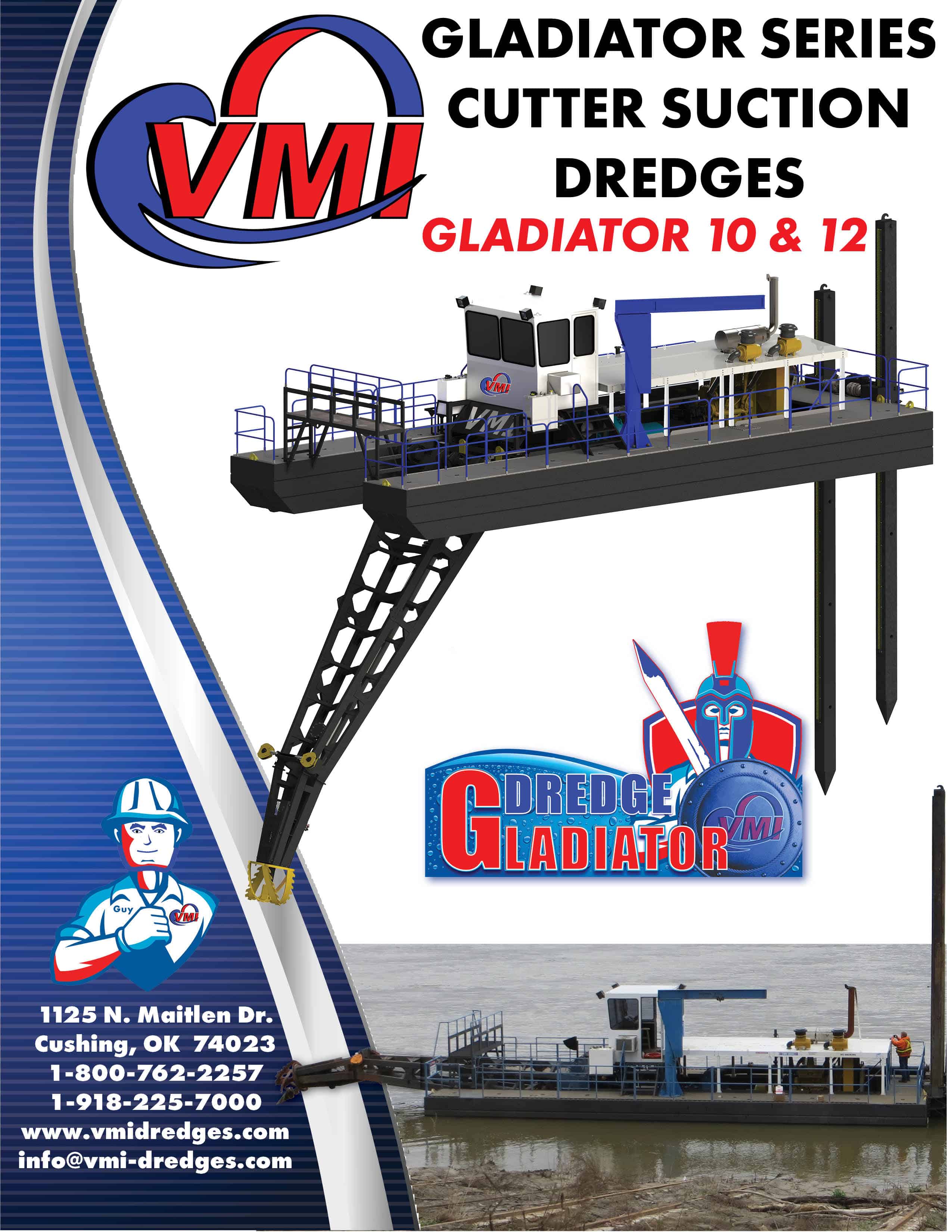 VMI Gladiator Cutter Suction Dredges Brochure
