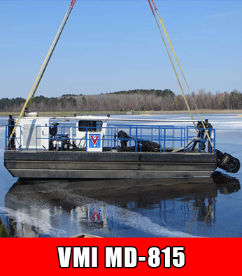 A VMI MD-815 horizontal dredger working on location in South Carolina
