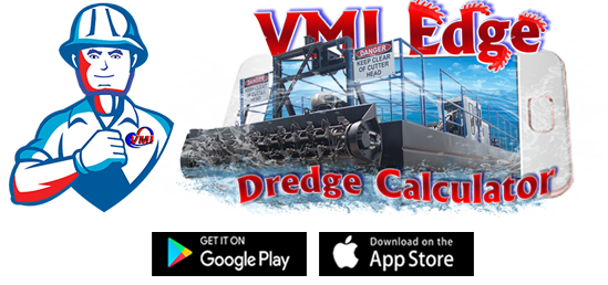 Guy The Dredge Guy with VMI Edge Dredge Calculator App Logo