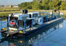 A VMI MD-815 horizontal dredge working on location