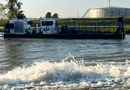 A VMI MD-815 horizontal dredge working on location