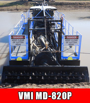 A VMI MD-820P horizontal dredge.