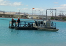 A VMI horizontal dredge working on location in Nevada