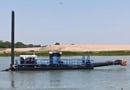 A VMI Dredge Titan 1027 cutter suction dredger working on location