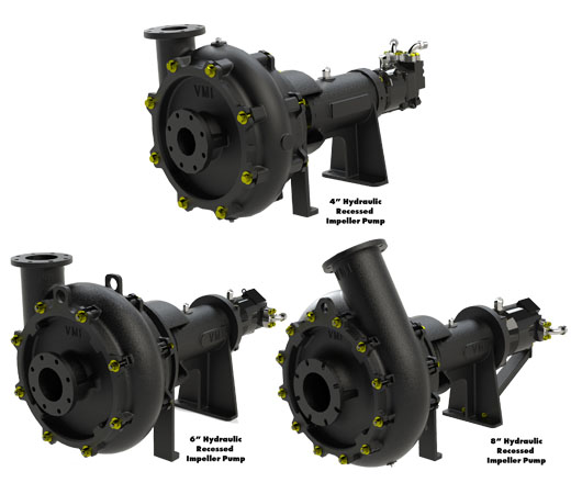 VMI hydraulic dredge pumps